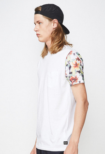 White Floral Tee