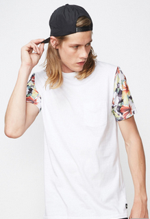 White Floral Tee