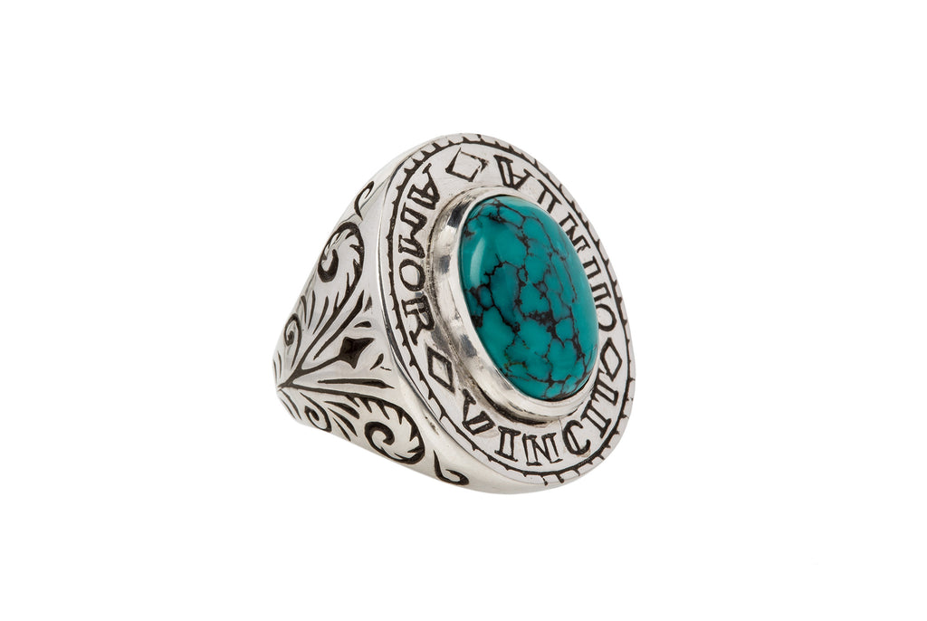 Silver - Turquoise