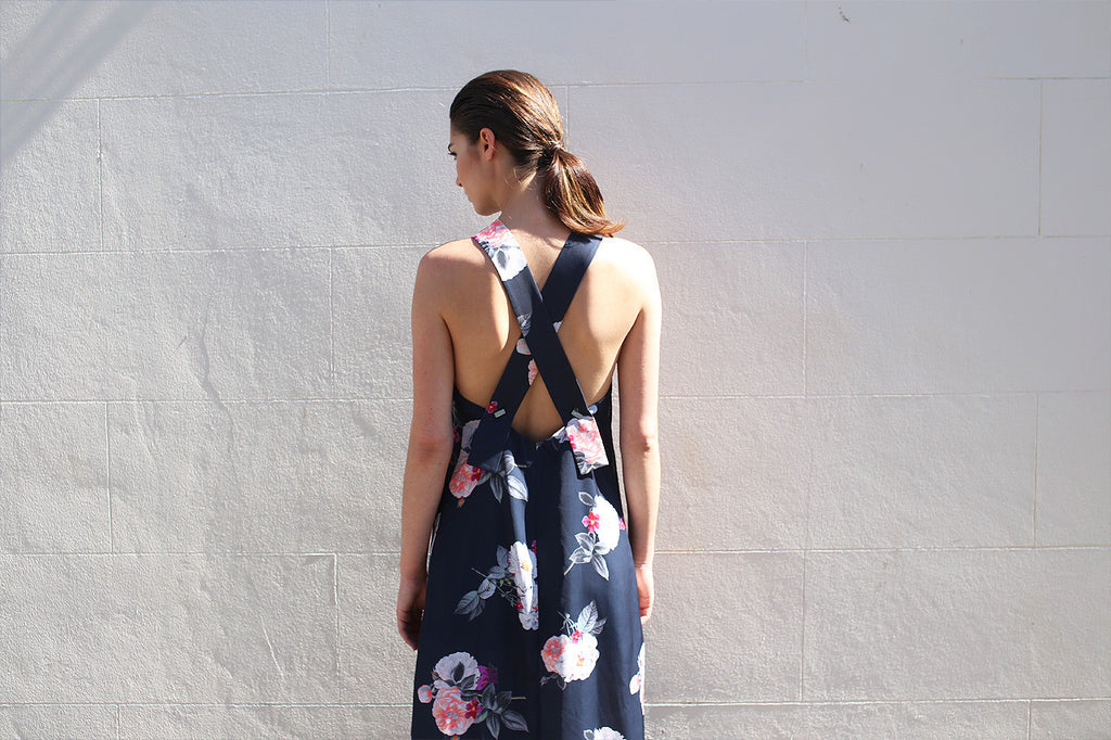 Fracture Maxi Dress