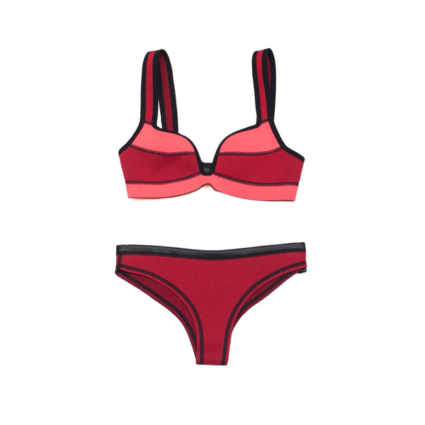 Double Strap - Red