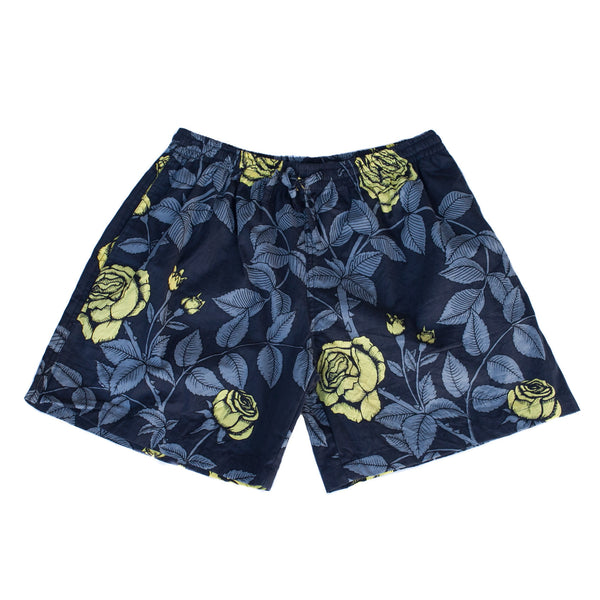 Swim Short - Black Rose