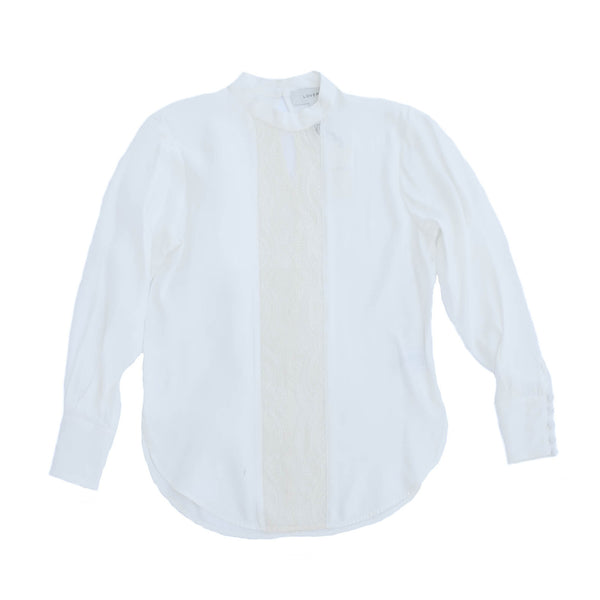 Silk Keyhole Bodice