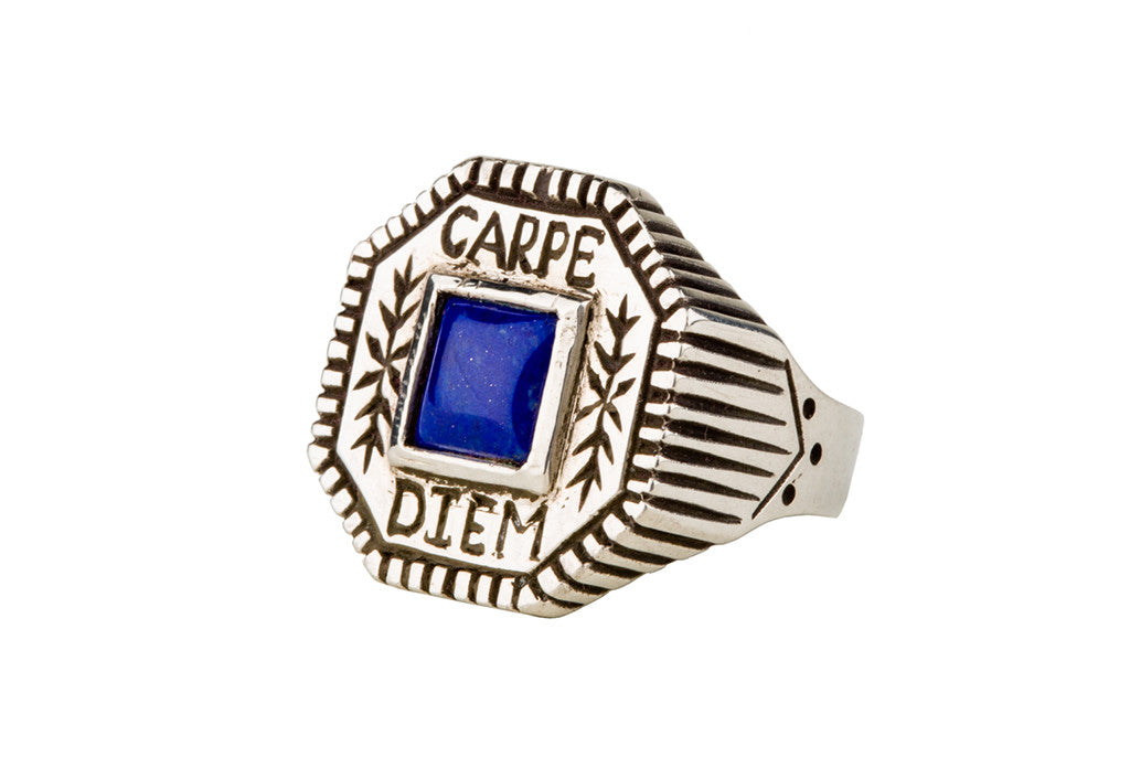 Silver - Blue Lapis