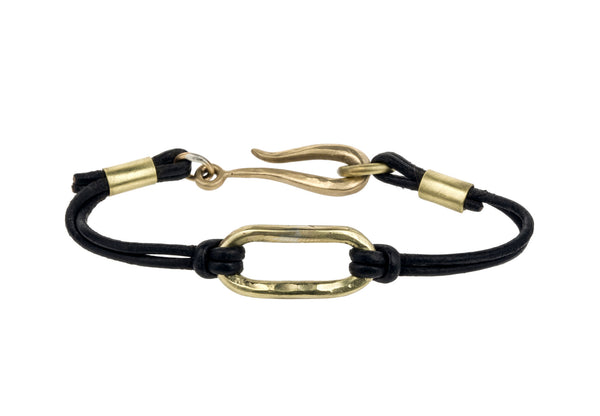 Hook and Oval Bracelet
