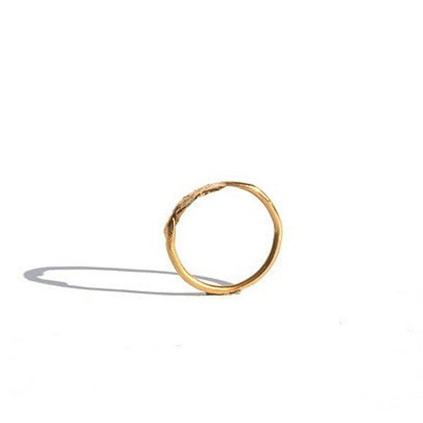 Organic Band Rose Gold