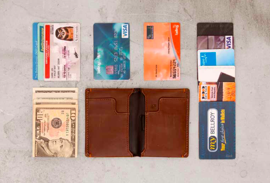 Slim Sleeve Wallet Black