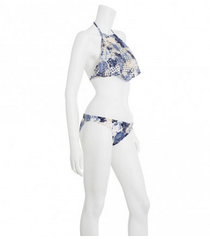 Floral Hydra Perforated Bikini