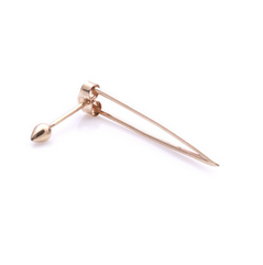 Single Jasminum Earring - Gold