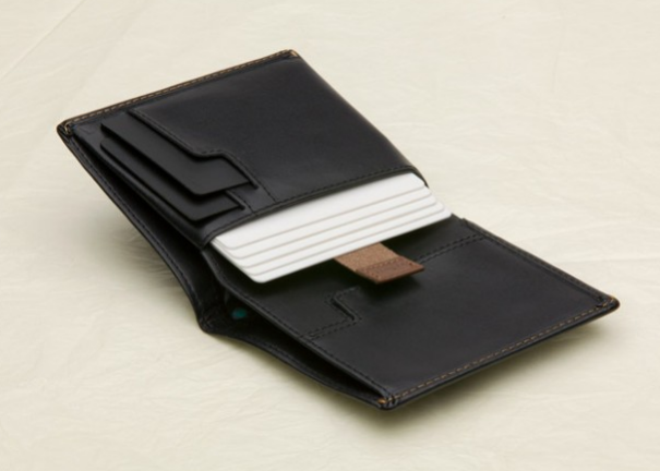 Note Sleeve Wallet Black