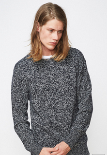 Cabin Knit - Navy Melange