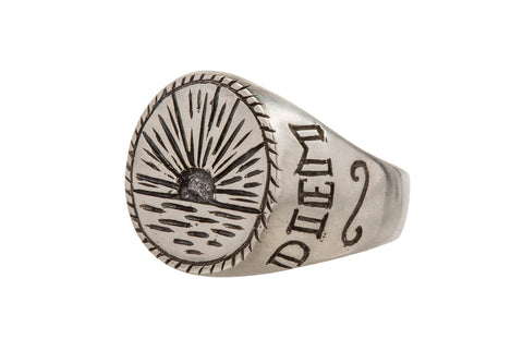 Sunrise Signet Ring