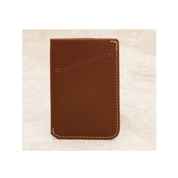 Card Sleeve Wallet Cognac