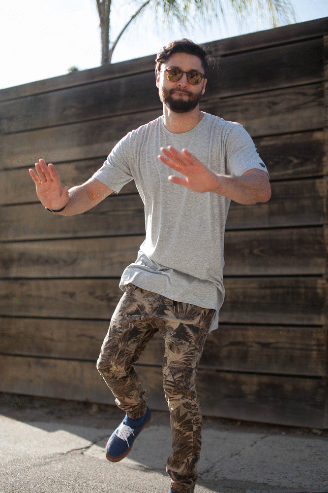 Flintlock Tee - Grey Marle