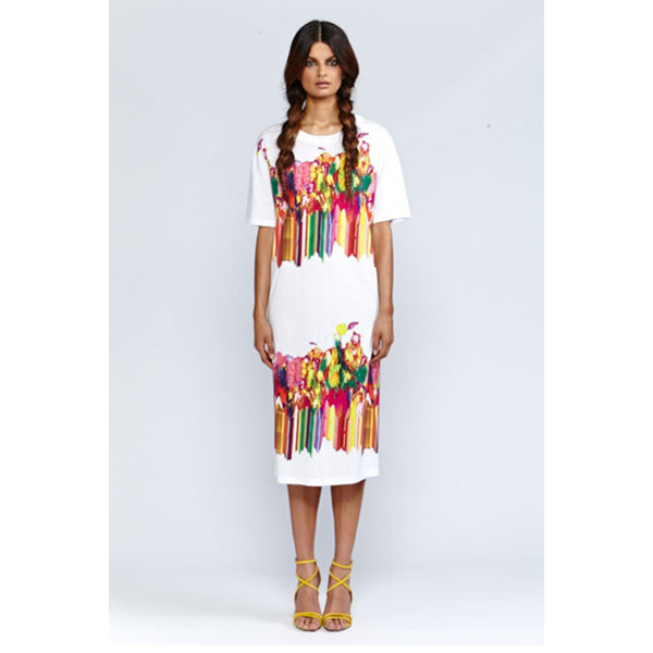 Long Jersey Tee Dress